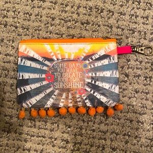 Natural life key chain wallet